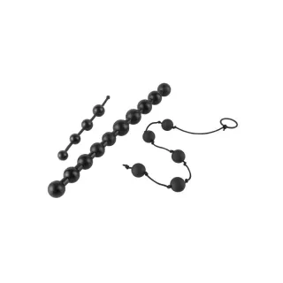 Anal Fantasy Collection Kit Bolas Anales Principiantes - Color Negro