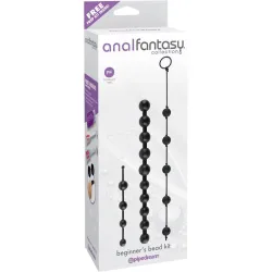 Anal Fantasy Collection  Kit Bolas Anales Principiantes - Color Negro