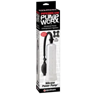 Pump Worx Succionador de Silicona Color Blanco