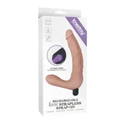 Doble Dildo Strapless Silicona USB