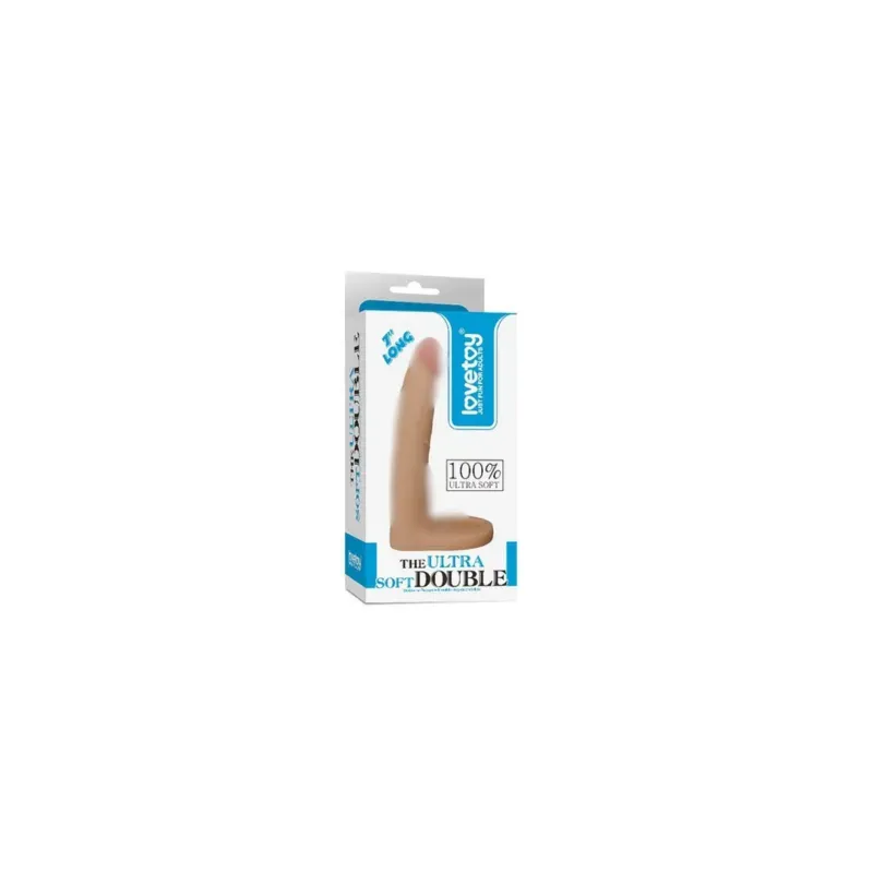 Dildo The Ultra Soft Double 7 Natural – Dildos