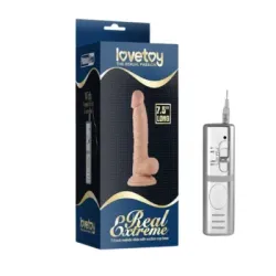 Dildo Real Extreme con Vibración 7.5 Natural