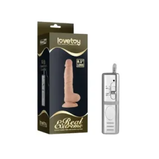 Dildo Real Extreme con Vibración 8.5 Natural