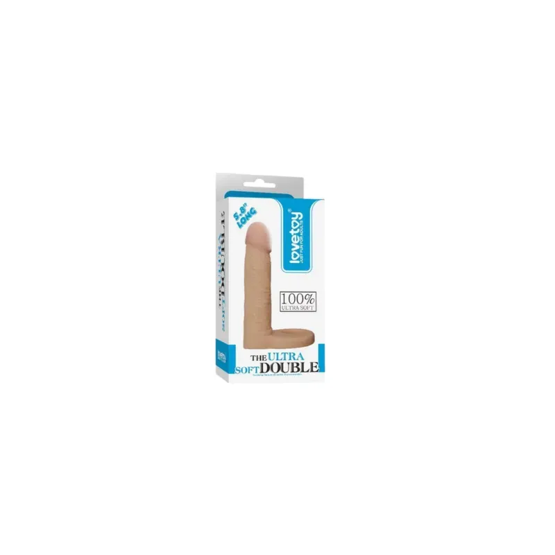 Dildo The Ultra Soft Double 5.8 Natural – Dildos