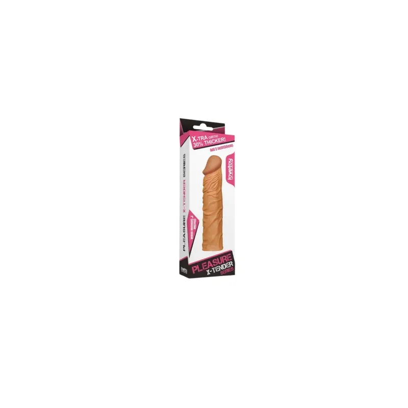 Funda para el Pene Add 2 Pleasure X Tender Marrón – Fundas Pene