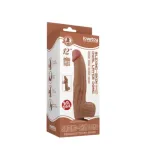 Dildo Dual Density Piel Deslizante 12