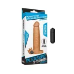 Funda para el Pene Pleasure X-Tender Marron Add 2
