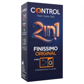 2 in 1 Finissimo Original 6 uds