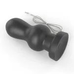 Plug Anal con Vibración King Sized 7 Negro