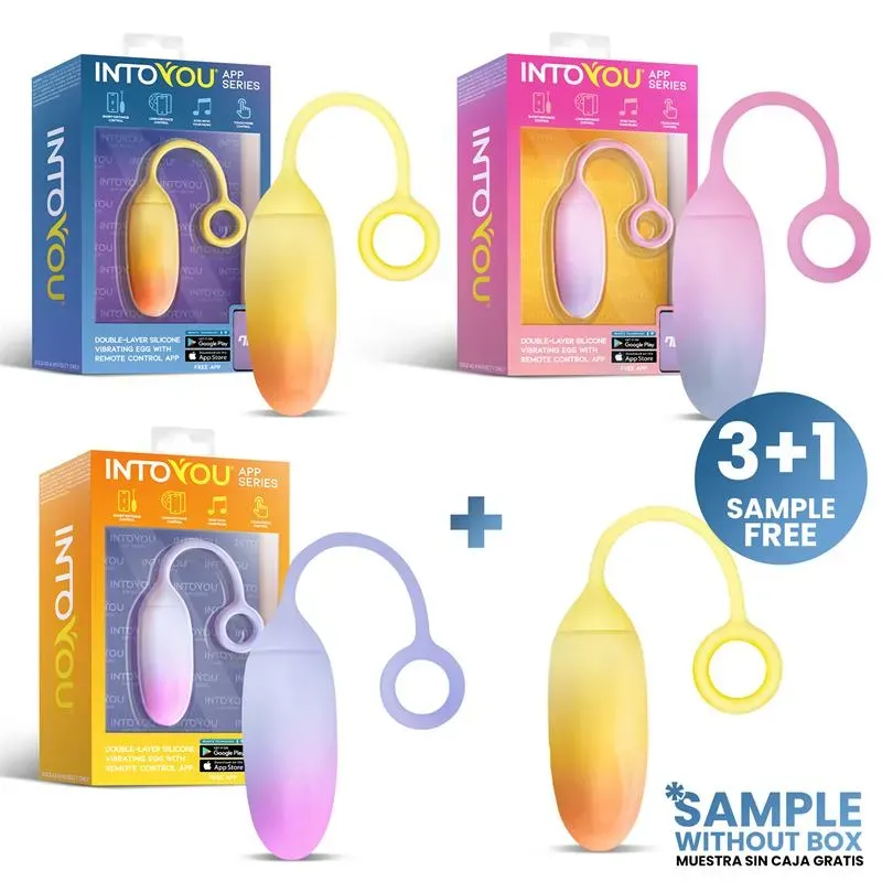 Pack Surtido 3 + Muestra Huevo con APP Silicona Doble Capa – Packs