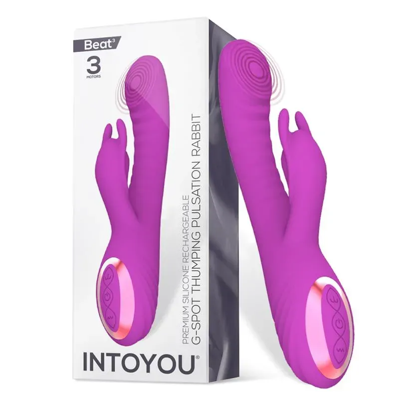 Beat3 Vibrador con Punto G con Pulsación 3 Motores – Vibradores