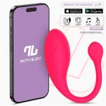Bulby Huevo Vibrador con APP Rosa Intenso
