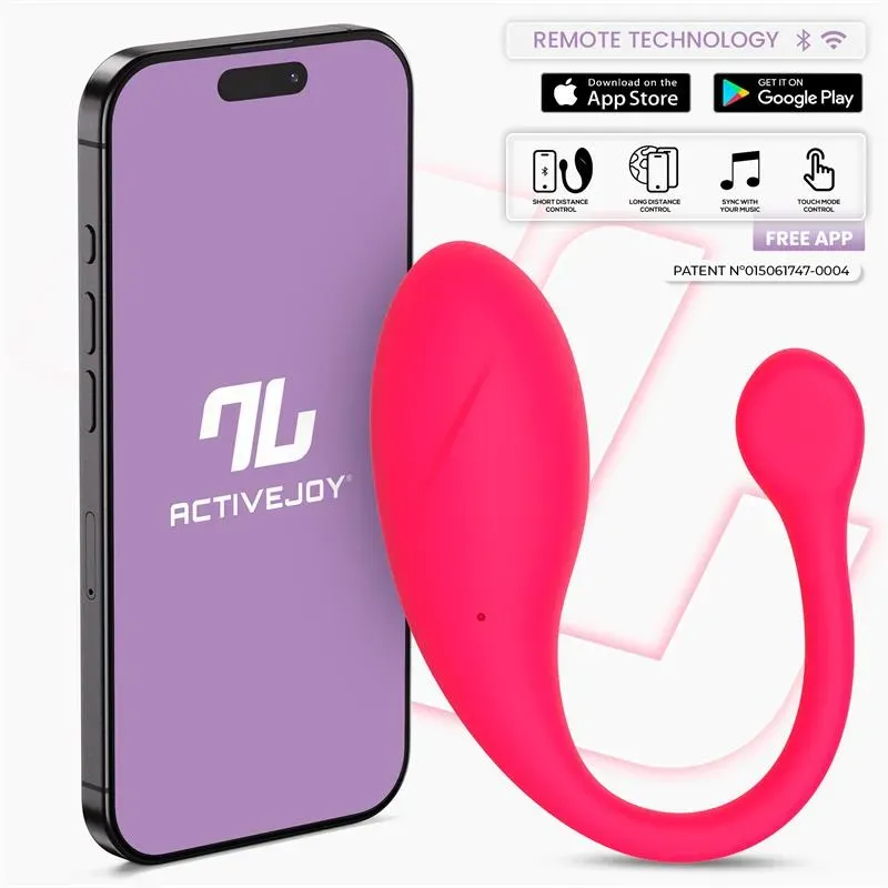 Bulby Huevo Vibrador con APP Rosa Intenso – Huevos Vibradores