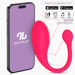 Bulby Huevo Vibrador con APP Rosa Intenso