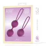 Kelly Bolas Kegel Silicona Púpura