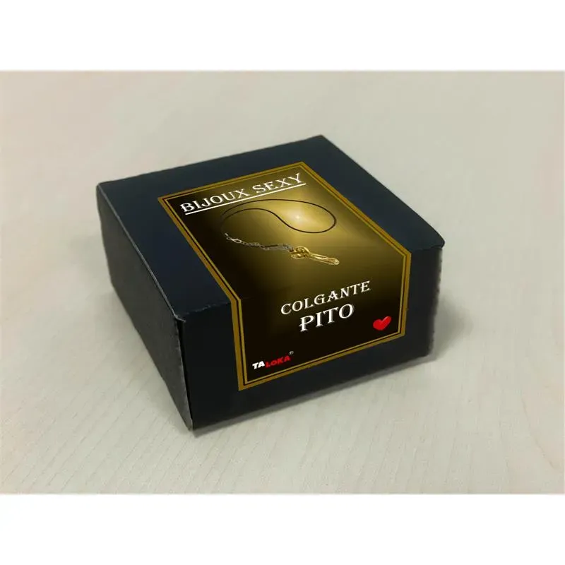 Collar en Forma de Pene de Color Dorado – Complementos/Artículos Divertidos