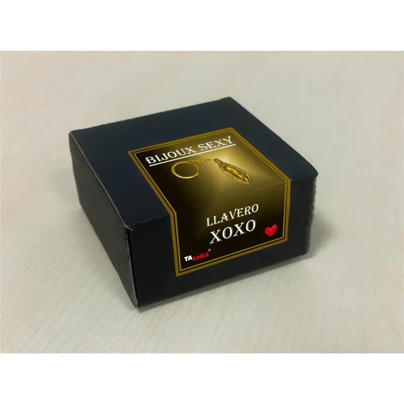 Llavero en Forma de vagina de Color Dorado – Complementos/Artículos Divertidos