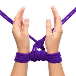 Cuerda Bondage Suave Púrpura