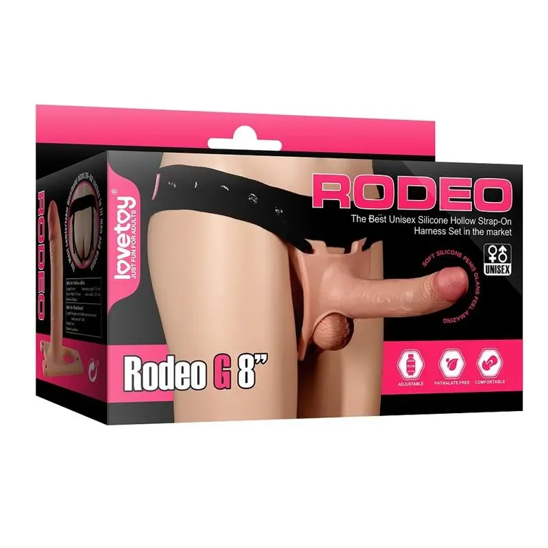 Arnés con Dildo Hueco 8 – Arneses