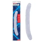 Dildo Doble Hi-Rubber 12.8 Transparente