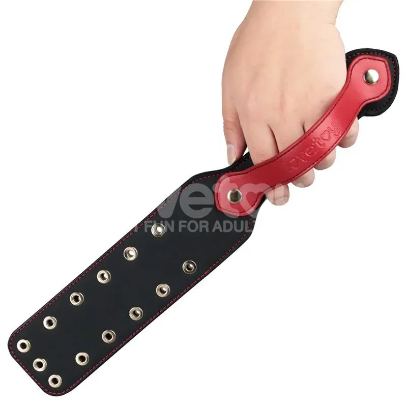 Rebellion Reign Pala Dual-Branch 15 – Fustas, Floggers y Palas