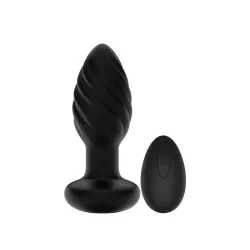 Spiral Mellow Plug Anal con Vibración y Control Remoto