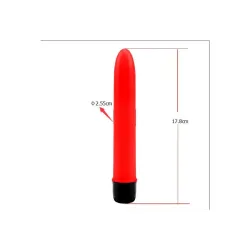 Kit Dildo y Vibrador Hers Dildo Kit Rojo