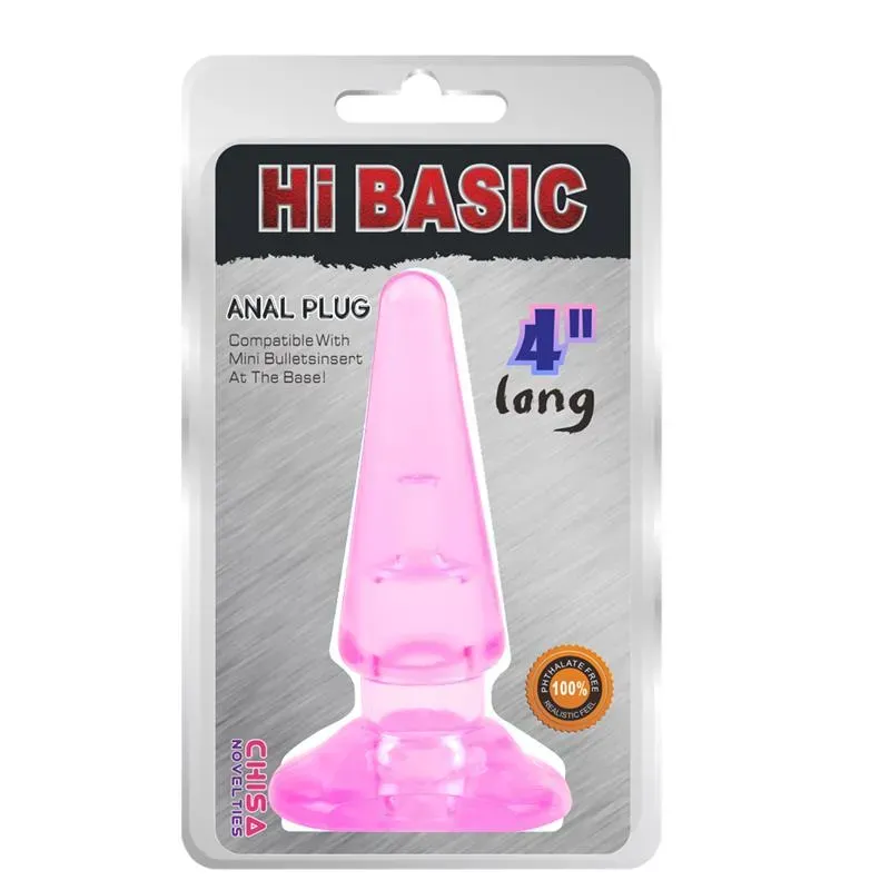 Plug Anal SASSY Rosa 10,4 x 3,2cm – Anal