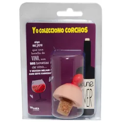 Tapón para Botella en Forma de Pecho