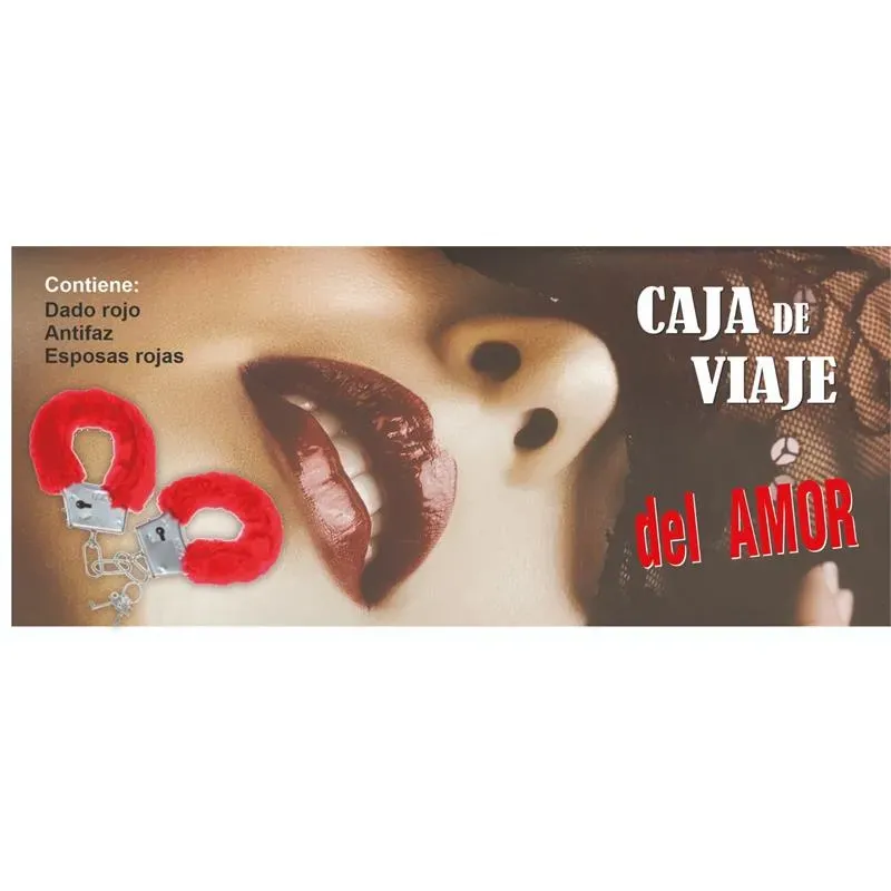 Caja del Amor con Esposas, Dado y Antifaz – Kits