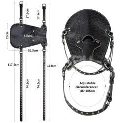 Rebellion Reign Dildo Saddle Silla de Montar