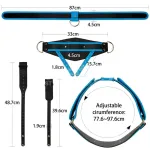 Ingen Arnés Ajustabe con Dildo Hueco 9 Enhanced Set XS/S/M