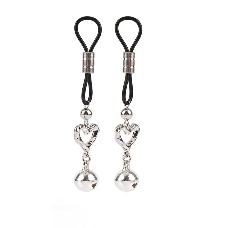 Señuelo Pinzas para Pezones Corazon con Cascabel – BDSM/Pinzas Pezones