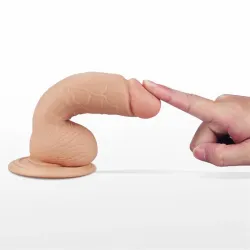 Dildo Real Extreme con Vibración 7 Natural