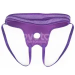 Arnés Easy Strap On Harness Polka Dots Púrpura