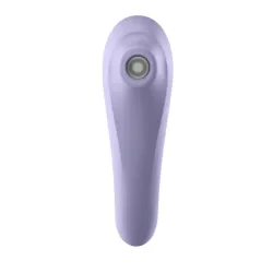 Dual Pleasure APP Vibrador y Succionador de Aire Pulsado Recargable Mauve