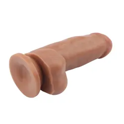 Dildo Dual Density Fashion Dude 17.5 x 4.9 cm Bronceado