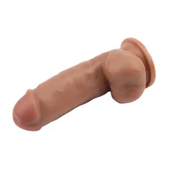 Dildo Dual Density Fashion Dude 17.5 x 4.9 cm Bronceado