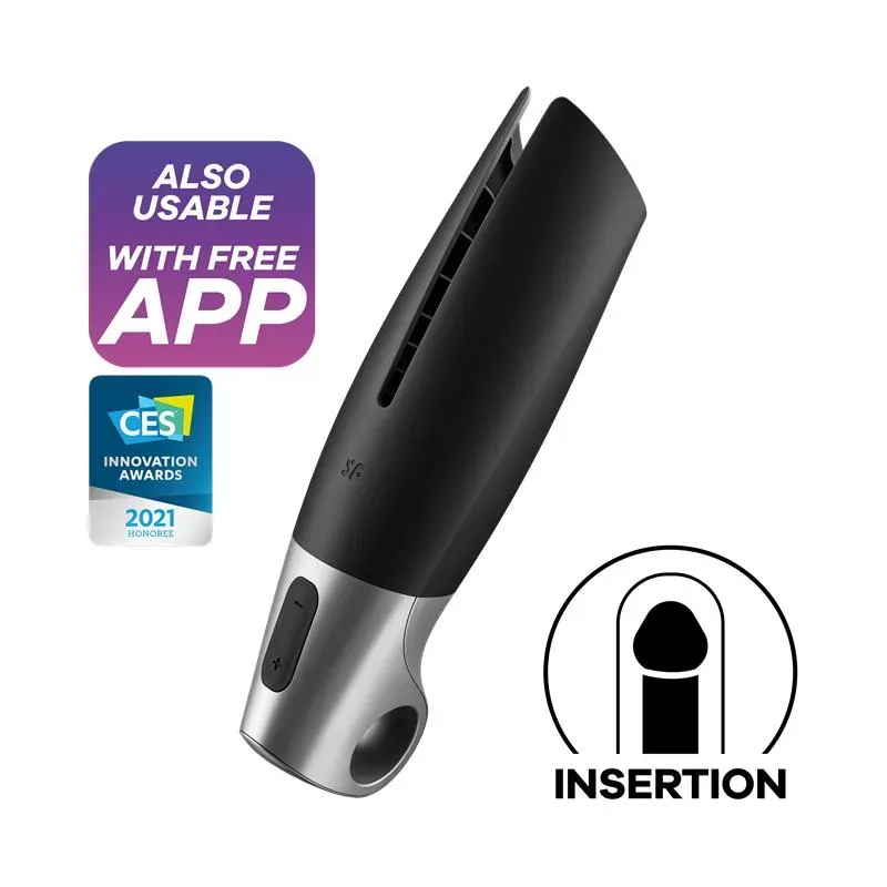 Masturbador Power Masturbator con APP Satisfyer Connect – Masturbadores Ella