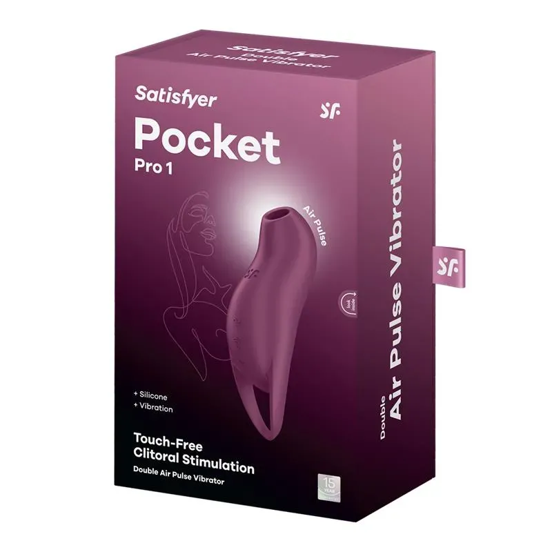 Pocket Pro 1 Rojo – Succionadores Clitoris