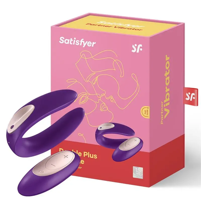 Satisfyer Plus con Control Remoto Color Púrpura – Estimuladores