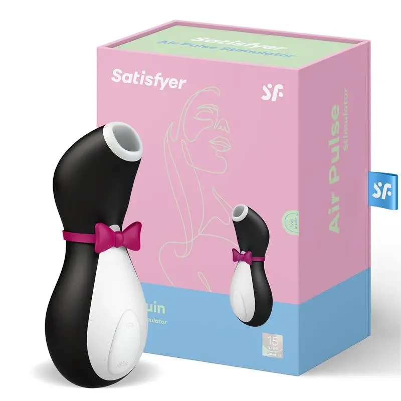 Satisfyer Succionador de Clítoris Pro Penguin Next Gen Nego, Blanco – Succionadores Clitoris