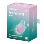 Succionador de Clítoris Mermaid Vibes Menta y Rosa