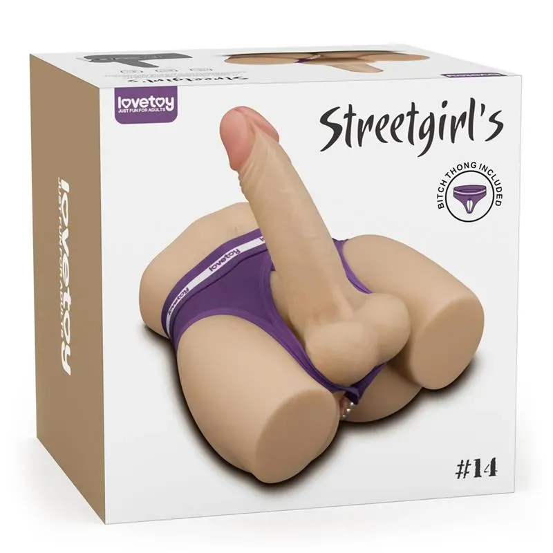 Streetgirls 15 Masturbador con Dildo Articulable – Masturbadores Ella