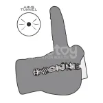 Streetgirls 15 Masturbador con Dildo Articulable