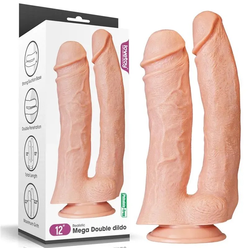 Dildo Doble King 12 Natural – Dildos