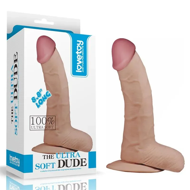 Dildo The Ultra Soft Dude 8.8 Natural – Dildos