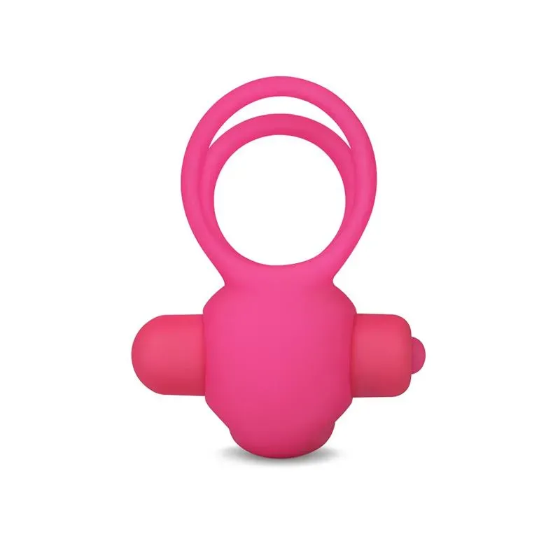 Anillo Vibrador Doble Power Clit Duo Rosa – Anillos Pene