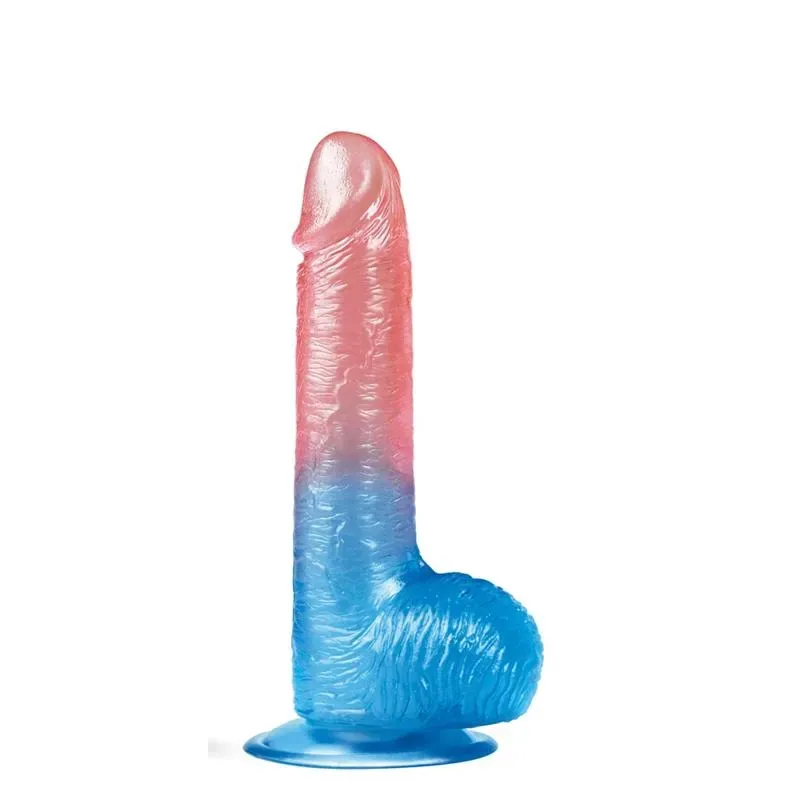 Dildo Dazzle Studs 7.5 Rosa y Azul – Dildos