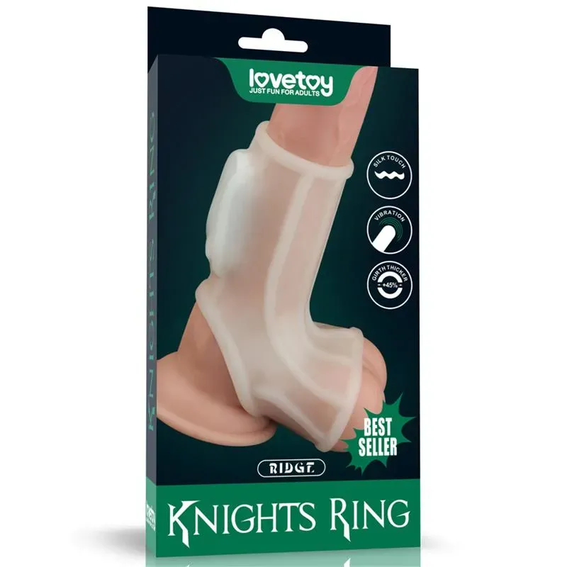 Funda el pene y testículos con vibración Ridge Knights – Fundas Pene